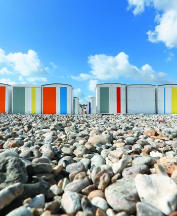 Les cabanes de la plage du Havre